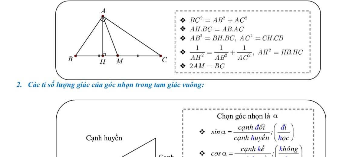 Lấy lại gốc toán hình 12, bứt phá điểm 7+ cho người mất gốc