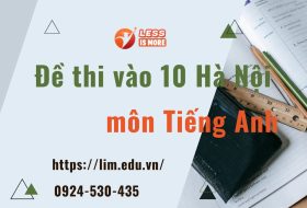 Đề thi môn Tiếng Anh lớp 10 ở Hà Nội