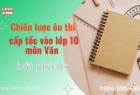 Chiến lược ôn thi cấp tốc vào lớp 10 môn Văn